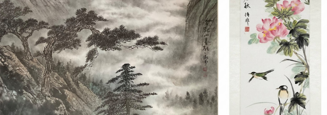 202607《山水花鳥訴平生》 劉悟非老師&凃淑芬老師聯展