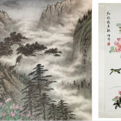 202607《山水花鳥訴平生》 劉悟非老師&凃淑芬老師聯展